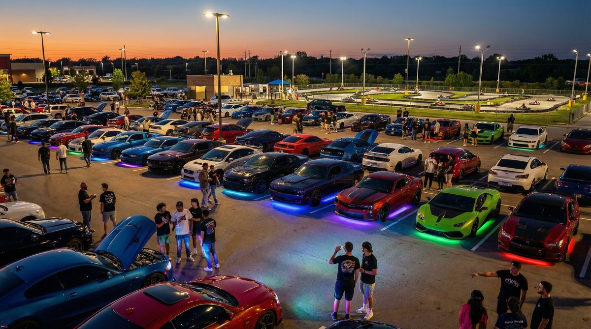 天美汽车聚会视频